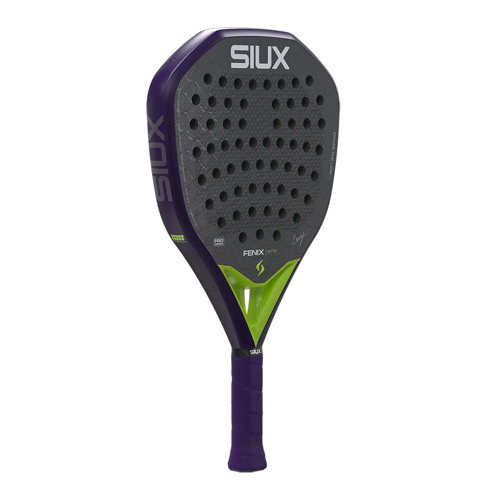Siux Fenix Pro Glow Purple 2026 Padel Racket - The Padel Market