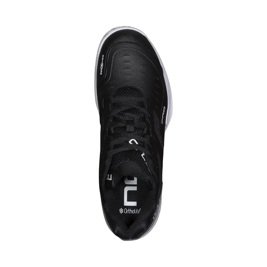 NOX AT10 Pro Padel Shoes — Black / White - The Padel Market