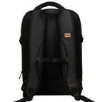 NOX Luxury Open Series Padel Backpack Black Brown back view South Africa thepadelmarket