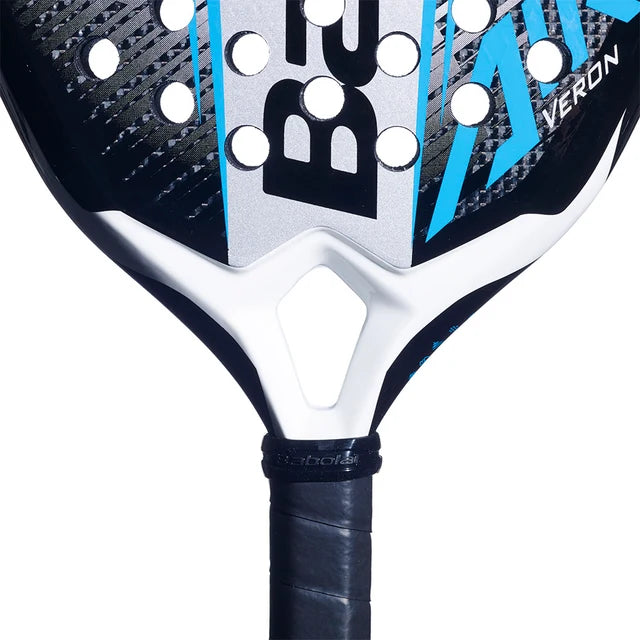 Babolat Air Veron 2.6 2026 handle with Vibrasorb System and Syntec Team grip detail