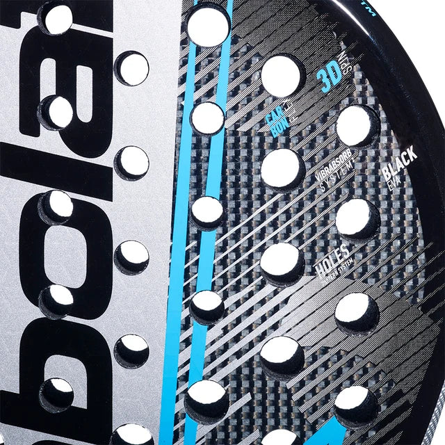 Babolat Air Veron 2.6 2026 handle with Vibrasorb System and Syntec Team grip