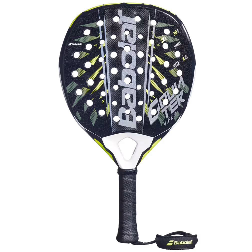 Babolat Counter Viper 2.6 2026 padel racket — round hybrid shape, 3K carbon, 365g, South Africa