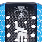 Babolat BL003 Blue 2026 Koridion frame reinforcement and TPS thermoplastic coating detail — Lamborghini materials