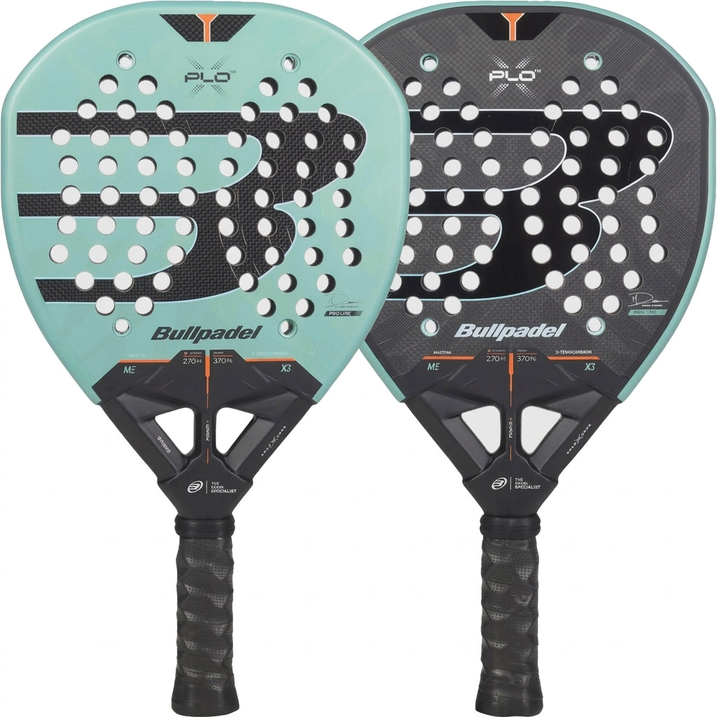 Bullpadel Xplo 2027 padel racket — geometric diamond power racket, Martín Di Nenno, South Africa
