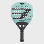 Bullpadel Xplo 2027 X-Tend Carbon 3K face with 3D Grain surface detail