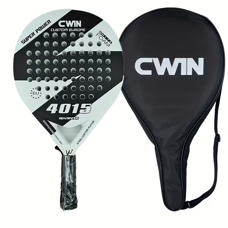 Camewin 4015 Carbon Fibre Padel Racket with Bag