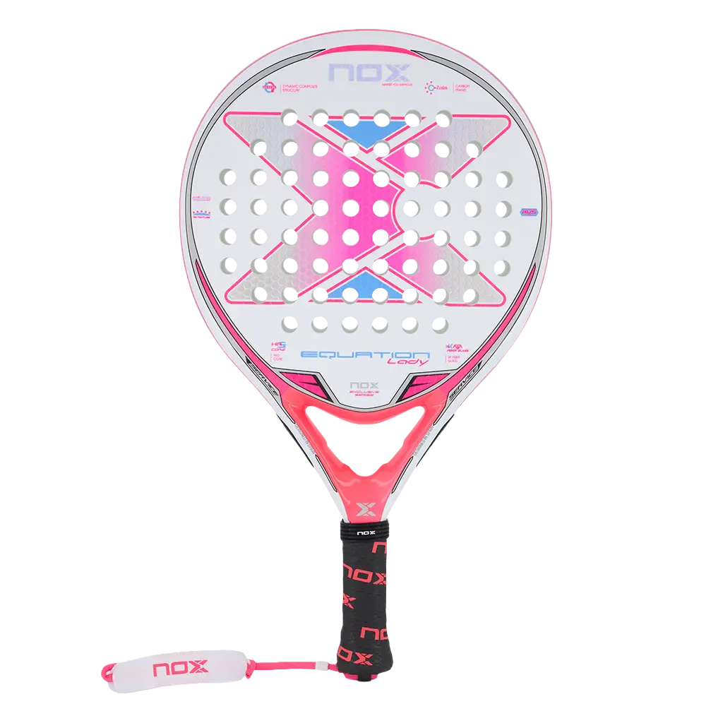 NOX Equation Lady Advanced Series padel racket — round control racket for women, South Africa