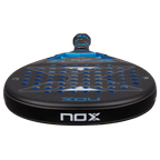NOX AT10 Pro Cup Soft 2026 Exclusive Spin dual-texture surface — 3D hexagonal and sandblasted finish