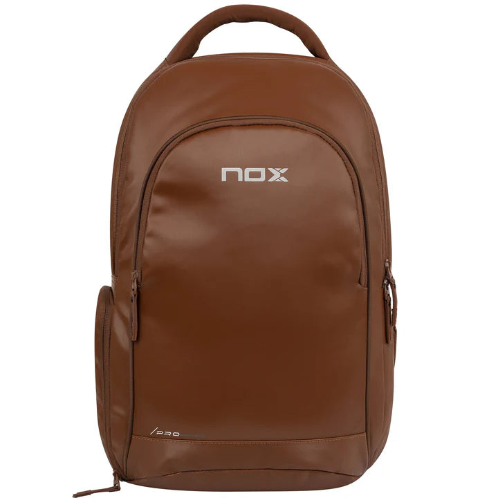 NOX Pro Series padel backpack Camel Brown — 28L, South Africa
