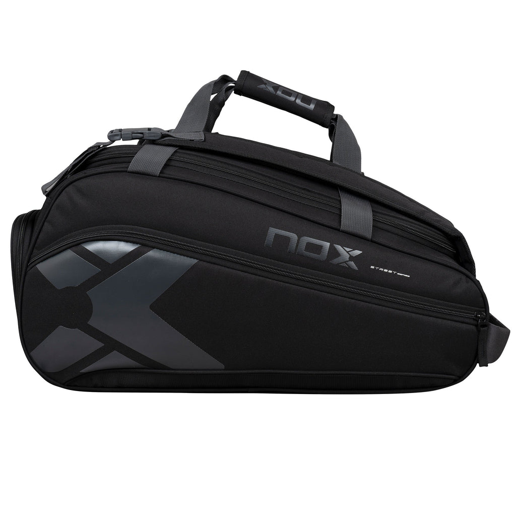 NOX Street Series Padel Bag Black Grey front view South Africa