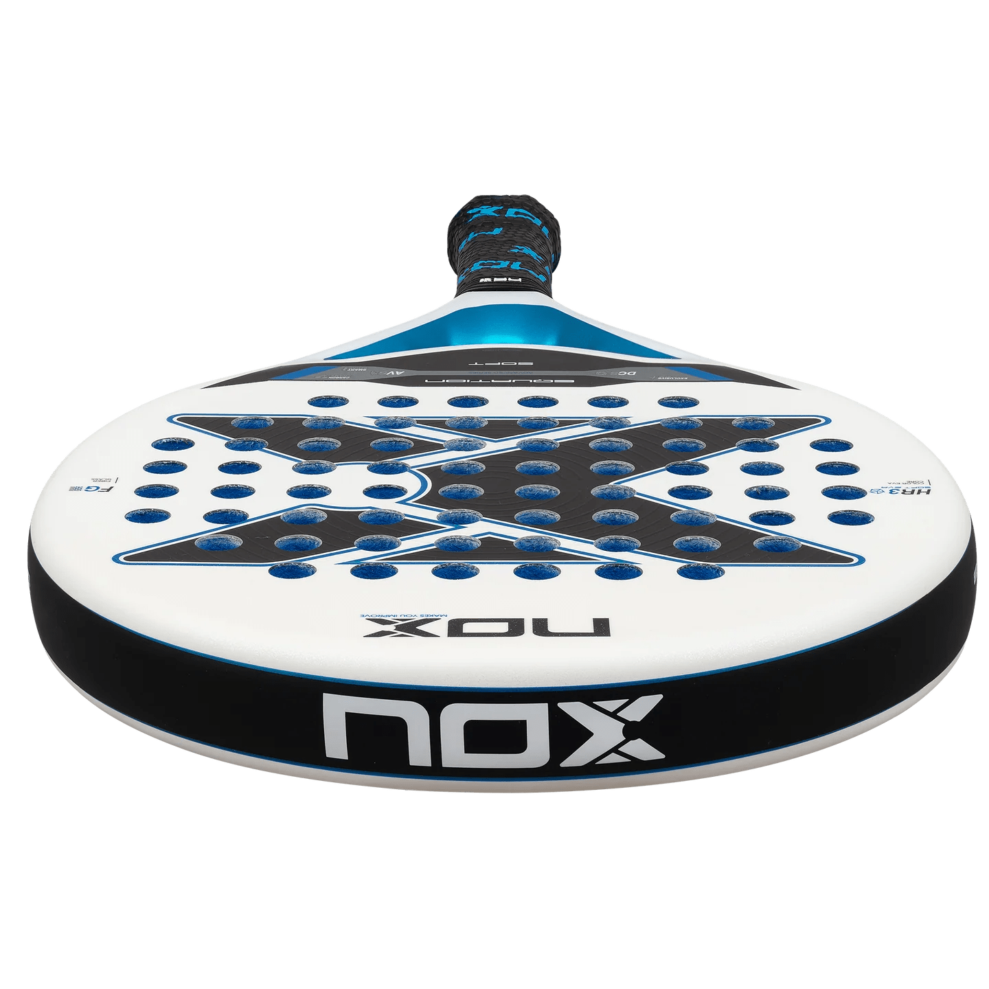 Player using NOX Equation Soft 2026 comfortable padel racket — buy in South Africa at The Padel Market