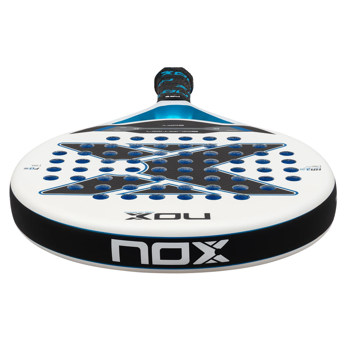 Player using NOX Equation Soft 2026 comfortable padel racket — buy in South Africa at The Padel Market