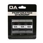 Outer Armour Overgrip 3pcs — Black Perforated - The Padel Market