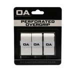 Outer Armour Overgrip 3pcs — White Perforated - The Padel Market