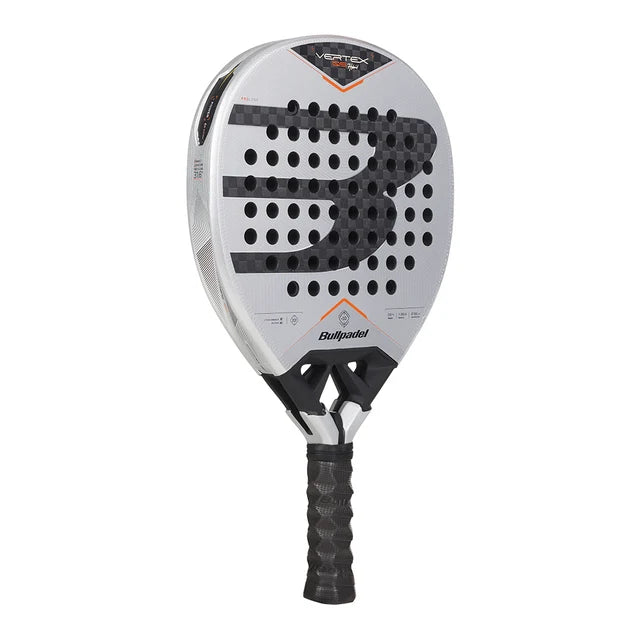 Bullpadel Vertex 05 Hybrid X-Tend Carbon 12K face with Top Spin rough surface detail