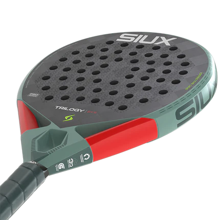 Siux Trilogy Pro Ash Green Padel Racket (2026)