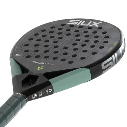 Siux Trilogy Pro Black Fog Padel Racket (2026)