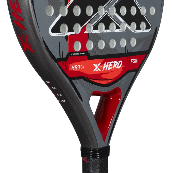 NOX X-Hero Red 2026 lightweight beginner padel racket, The Padel Market SA