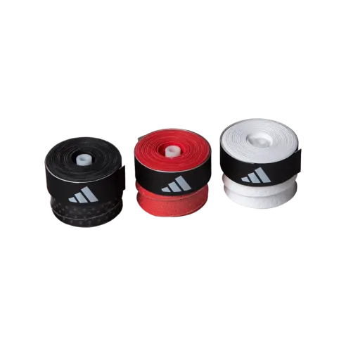 Adidas padel overgrips in black, white and red — single grips available in South Africa