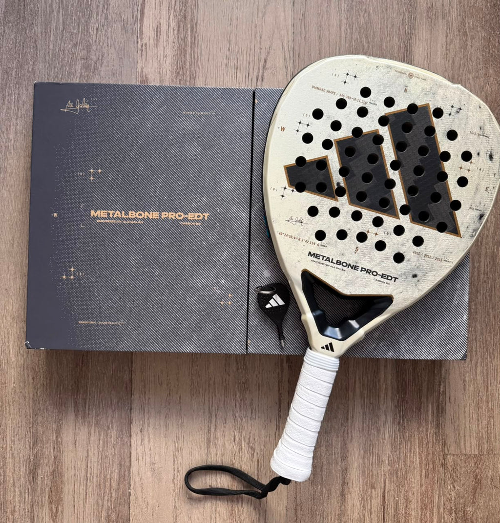 Pre-Owned Adidas Metalbone Pro EDT 2025 Padel Racket — Excellent Condition (Full Kit)