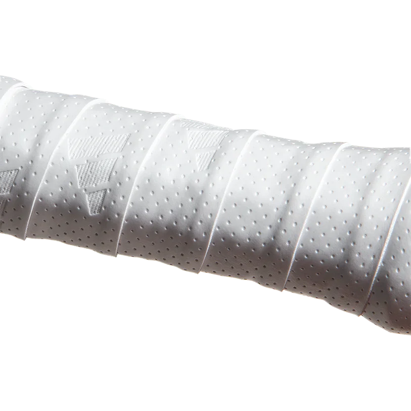 Adidas padel overgrip fitted on racket handle — improved grip and control