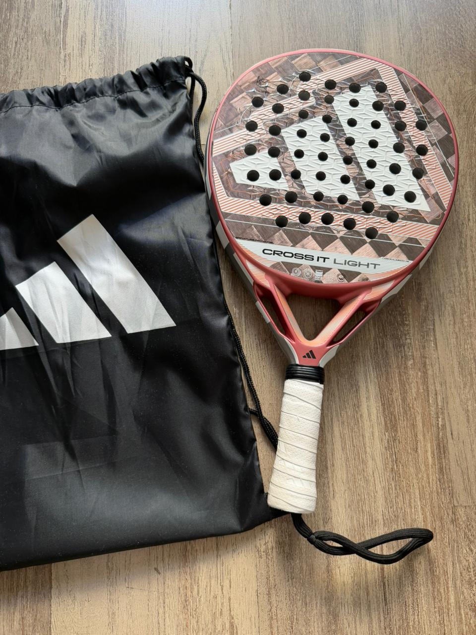 Pre-owned Adidas Cross IT Light 2026 padel racket — like new condition, 24K carbon, 345g, South Africa