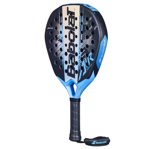 Babolat Air Vertuo 2.6 2026 Black EVA core and Vibrabsorb System arm-protection technology detail