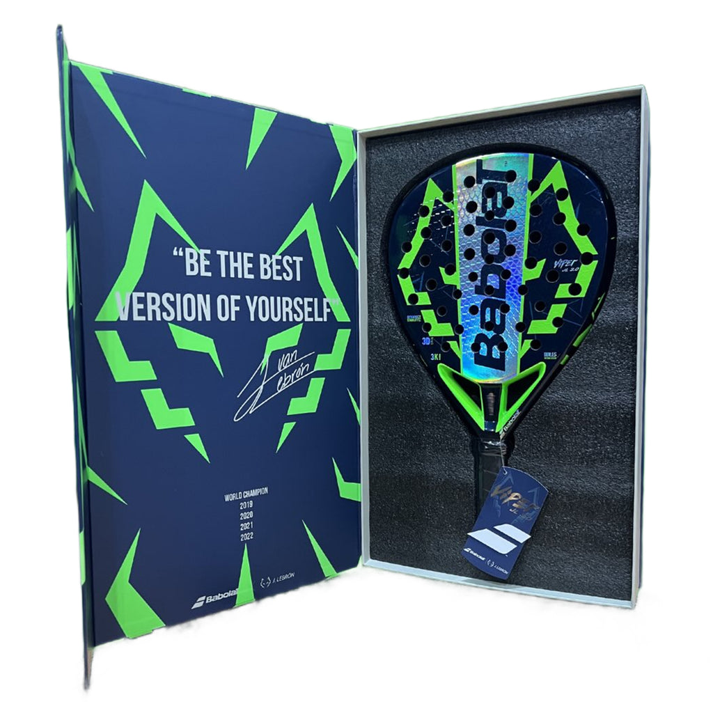 Babolat Viper Juan Lebrón 3.0 padel racket — diamond power racket, orange black, South Africa