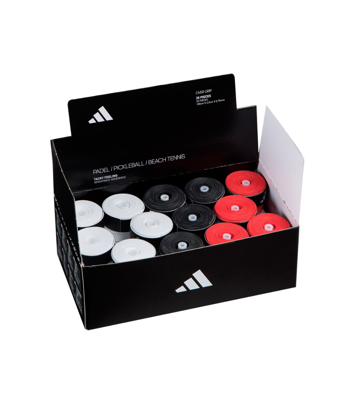 Adidas OverGrip Box of 25 – Assorted