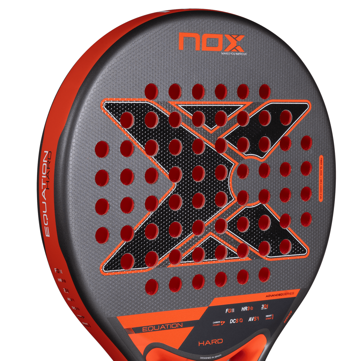 NOX Equation HARD Advanced 2027 padel racket, image 5 of 6