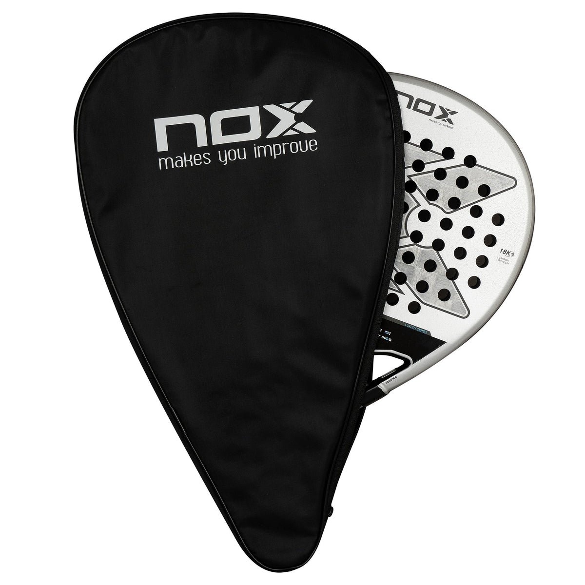 NOX Pro Padel Racket Cover - Black