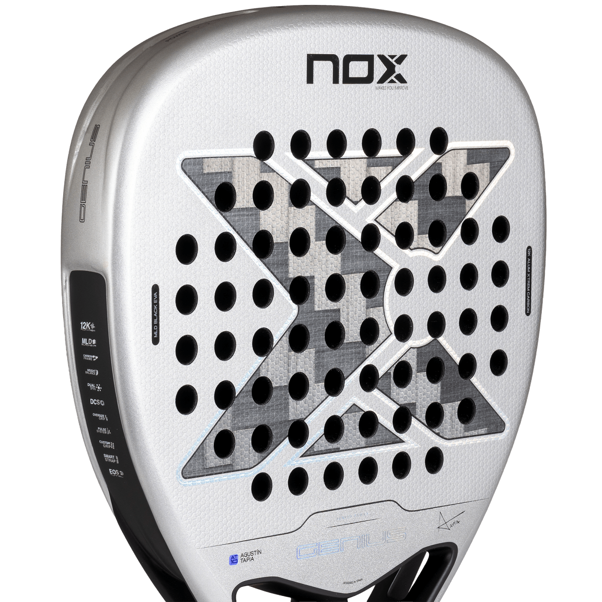 NOX Genius Attack 12K Alum XTREM 2027 padel racket, image 6 of 6