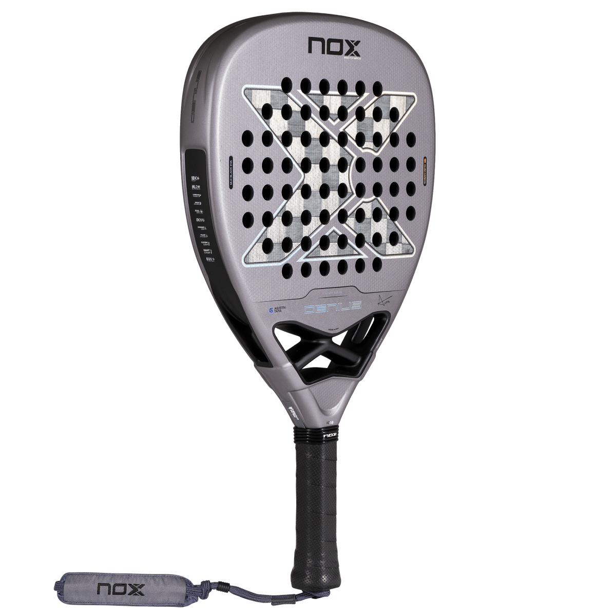 NOX Genius Attack 18K Alum 2027 padel racket, image 3 of 6
