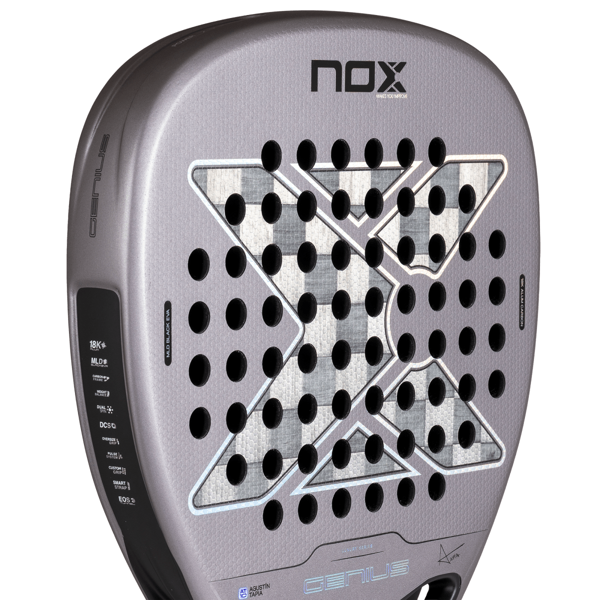 NOX Genius Attack 18K Alum 2027 padel racket, image 6 of 6