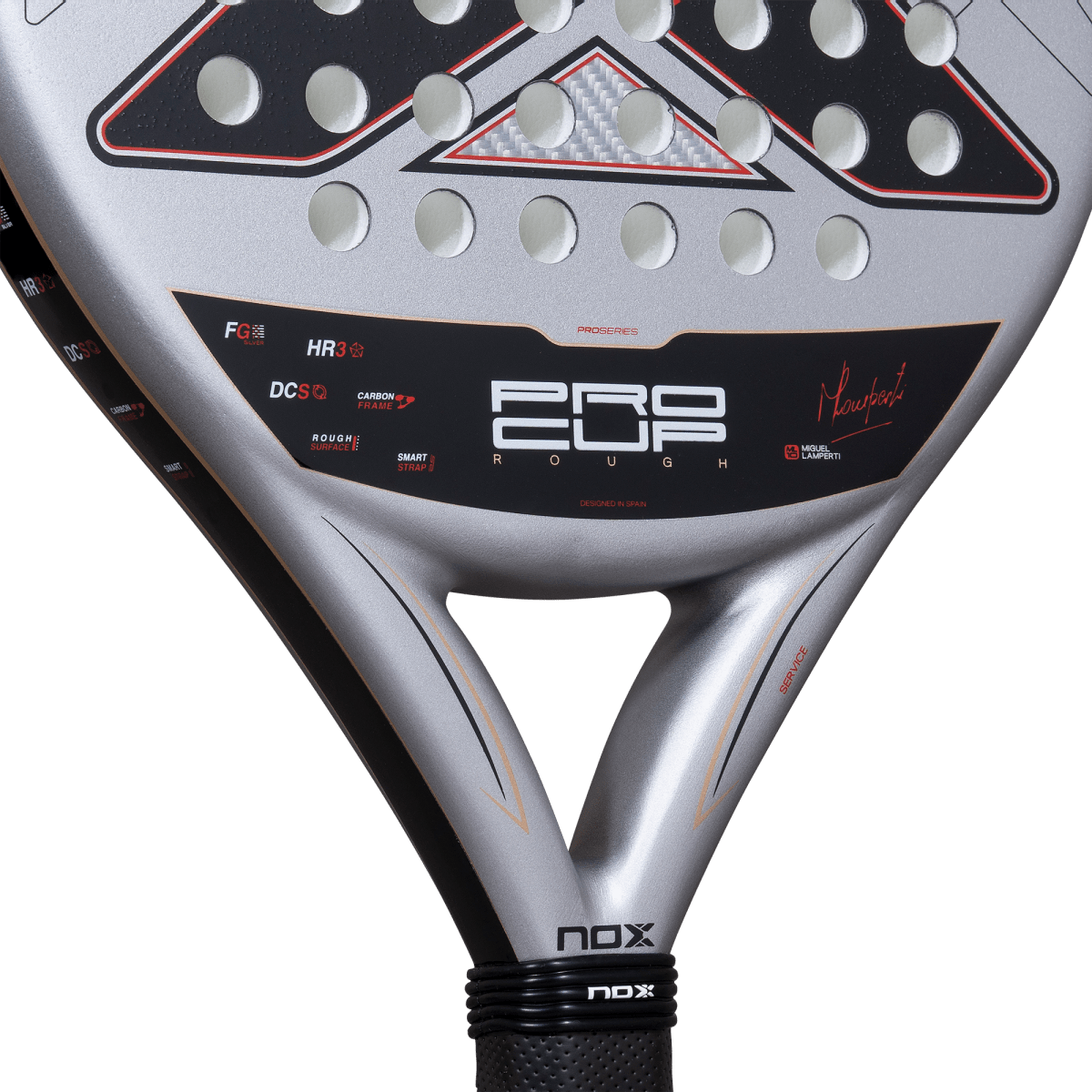 NOX ML10 Pro Cup Rough 2027 padel racket, image 6 of 6