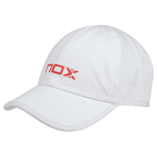 NOX White / Red Padel Cap