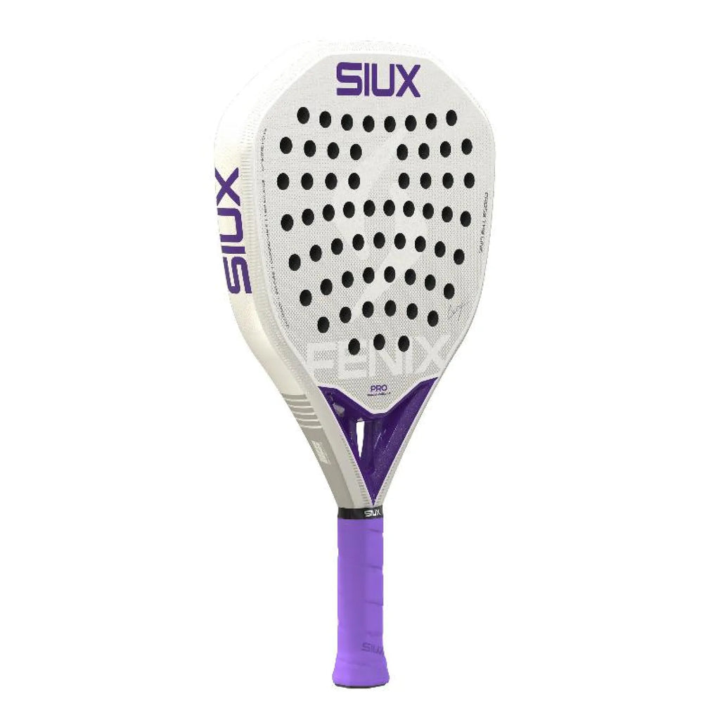 Siux Fenix Pro SE 2.0 2026 12K carbon face, 3D textured surface and HAMMER technology detail
