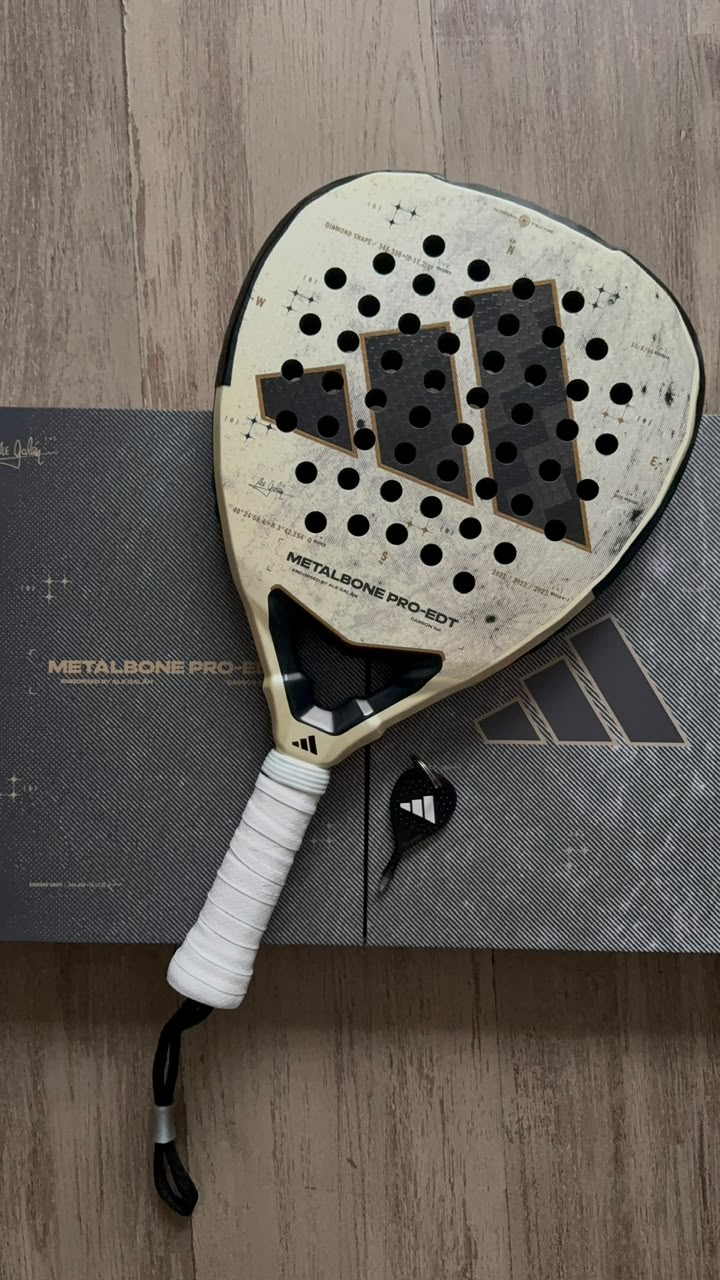 Pre-Owned Adidas Metalbone Pro EDT 2025 Padel Racket — Good Condition (Full Kit)