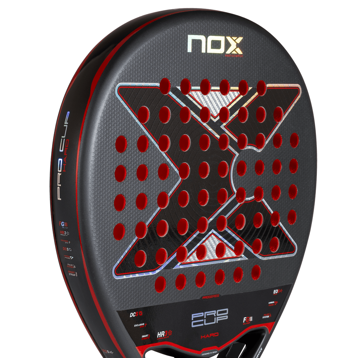 NOX Pro Cup HARD 2027 padel racket, image 5 of 6