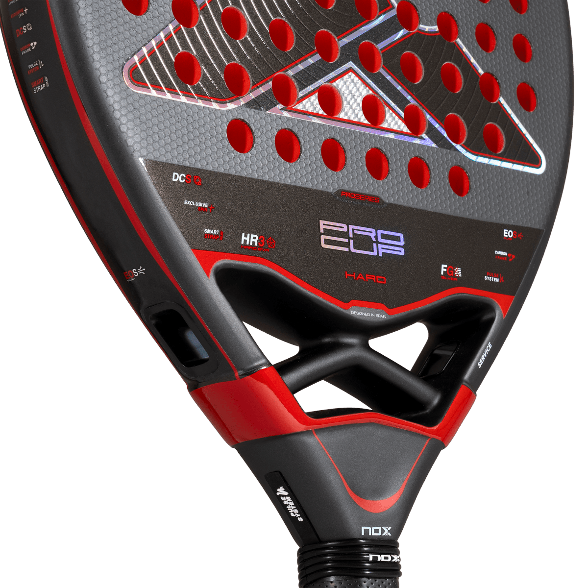 NOX Pro Cup HARD 2027 padel racket, image 6 of 6