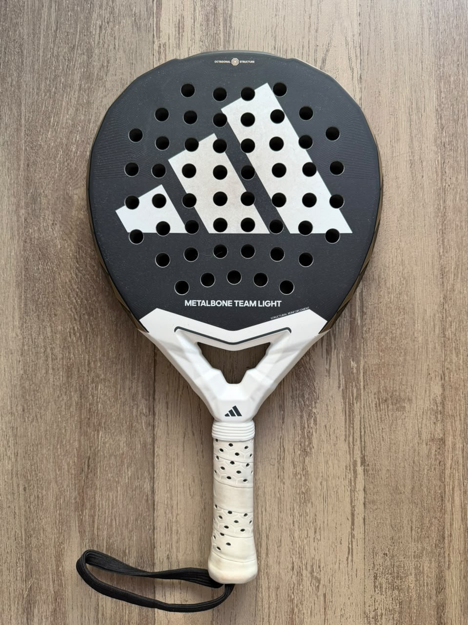 Pre-owned Adidas Metalbone Team Light 3.4 padel racket good condition — round shape, lightweight, South Africa