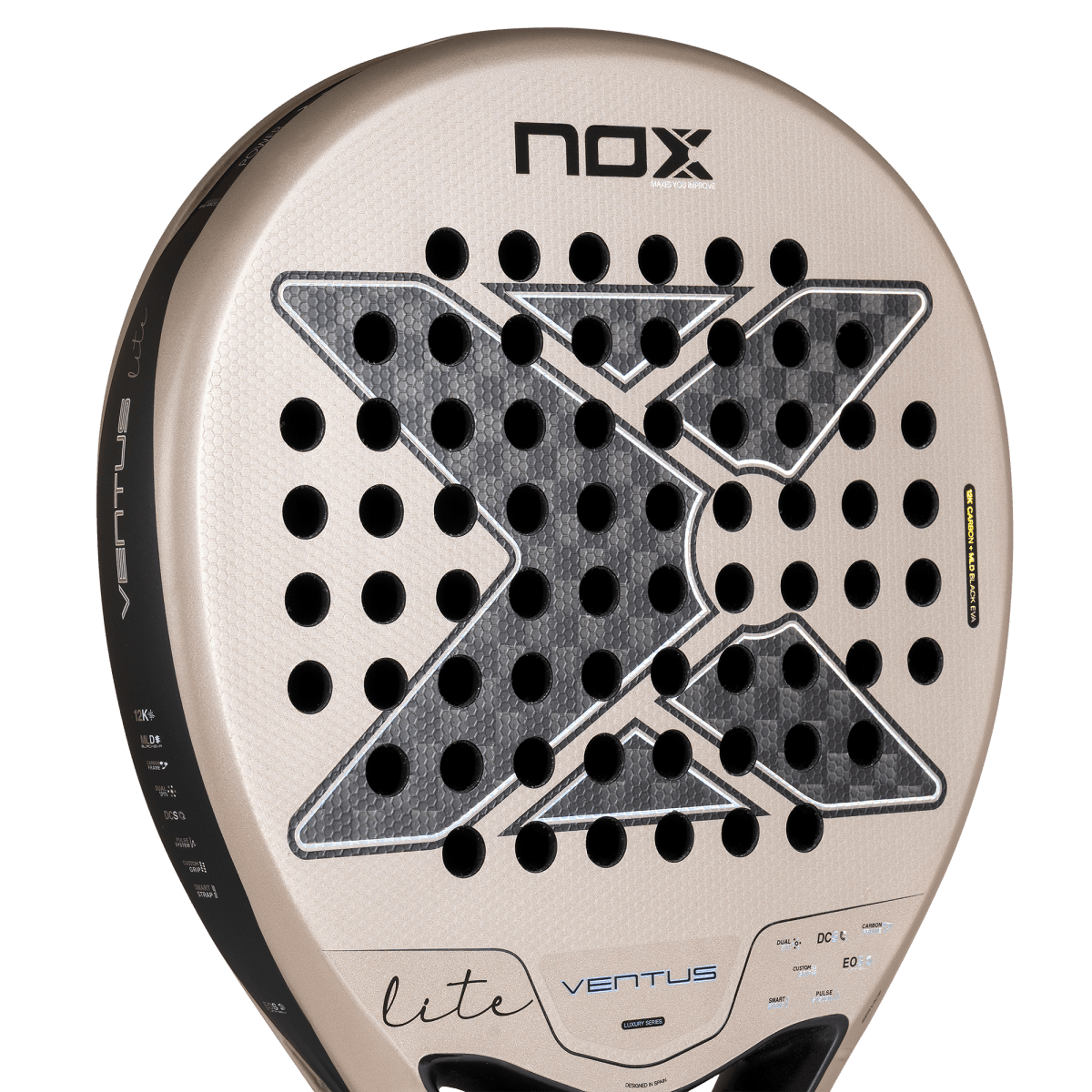 NOX Ventus Hybrid 12K Lite 2027 padel racket, image 6 of 6