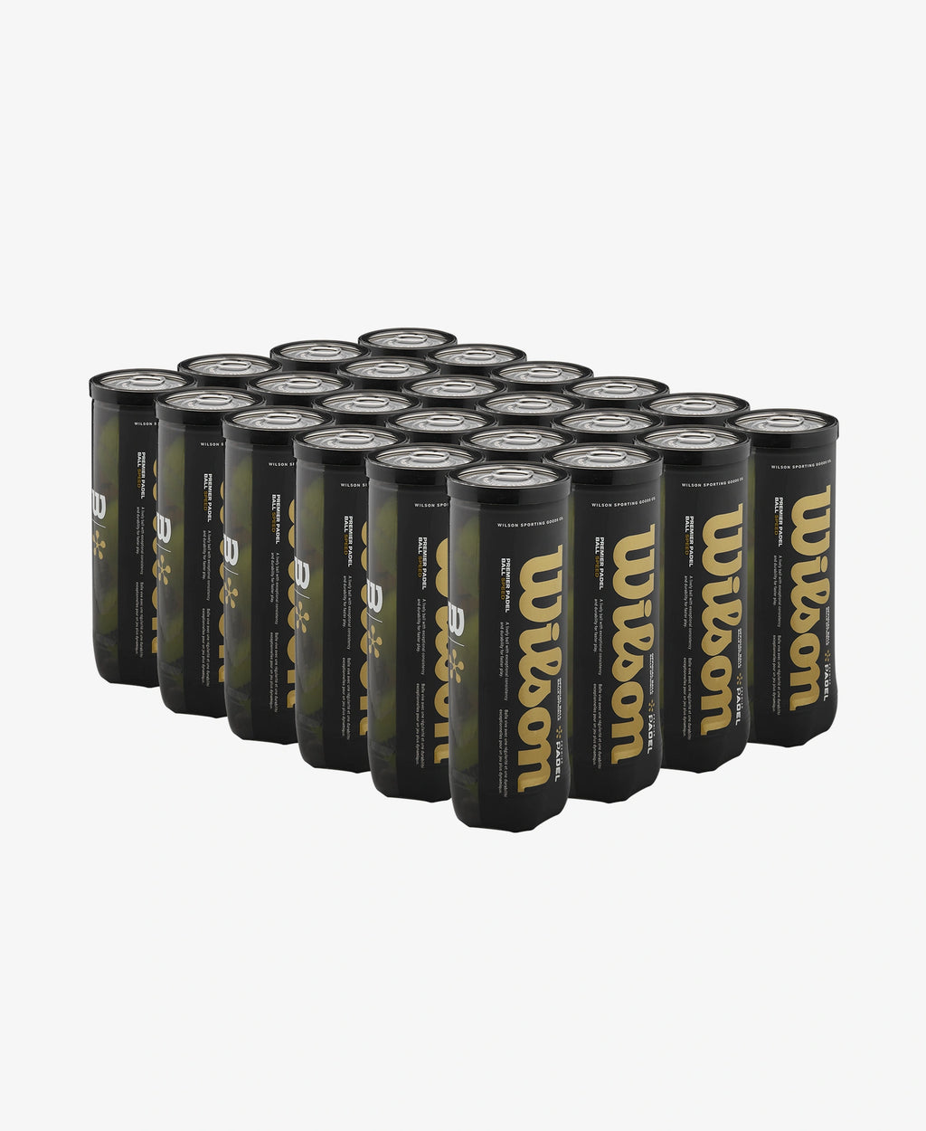 Wilson Premier Padel Speed Balls case with 72 balls